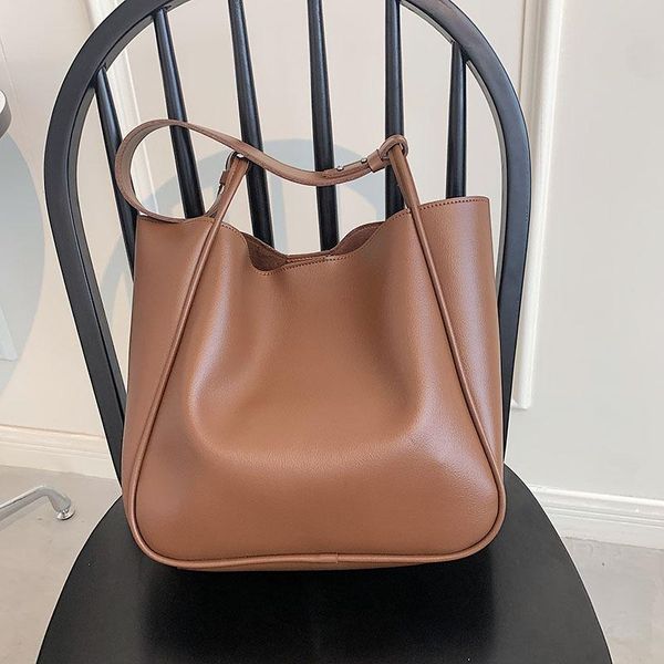 

evening bags simple large-capacity tote bag underarm western style 2021 messenger hand-carry female