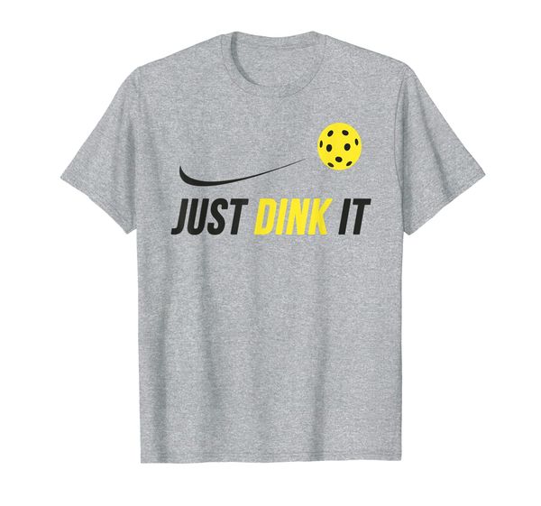

just dink it funny pickleball shirt, White;black