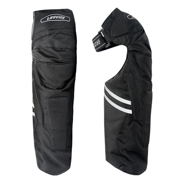 

professional motorcycle knee protector cereach approved material reflective protective leg kneepads guards armor