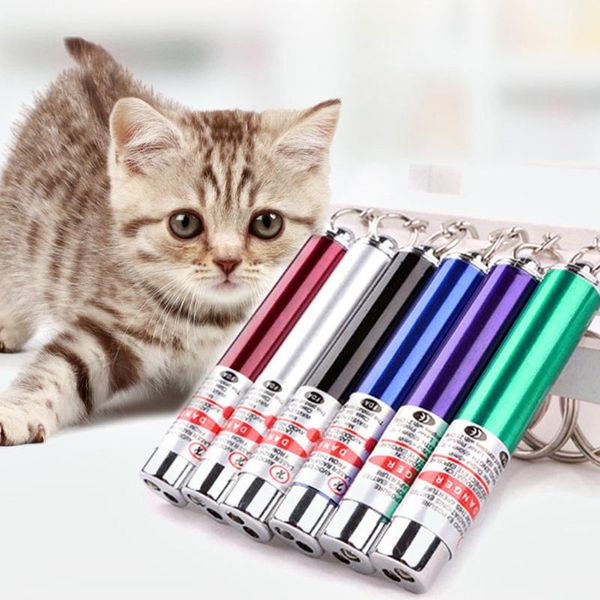 

cat toys led laser pet toy red dot light sight pointer pen interactive with hunting chasing exercising