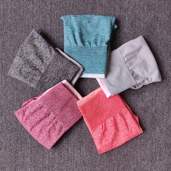

yoga outfit seamless gradient women pants high waist leggings hips up sports running training trousers tights gym fitness wear