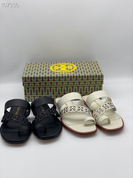 

other new tb women's shoes with parchment flip flops in summer 2021 zlh, Black