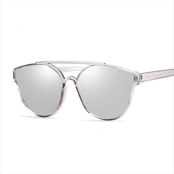 

cat eye sunglasses women brand designer mirror sun glasses ladies oval lens shades for female eyewear uv400, White;black