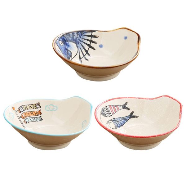 

bowls 3pcs mini vintage kimchi ceramic seasoning sauce