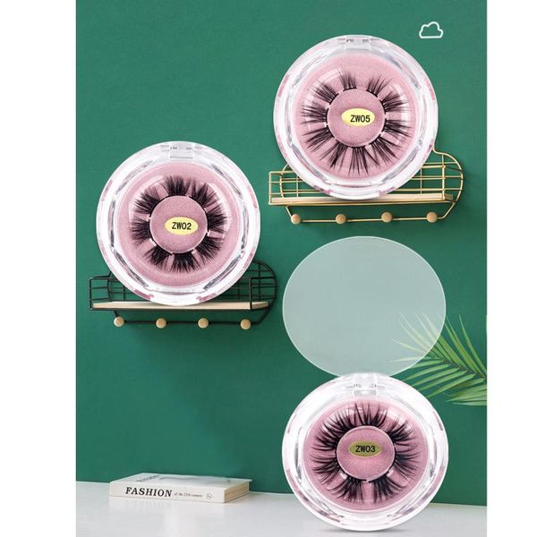 

portable fake eyelashes false eye makeup natural long thick lashes for extension tool