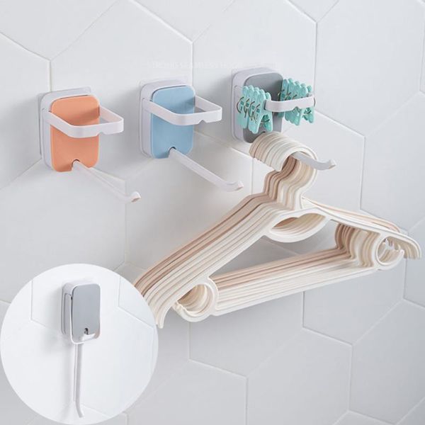 

kitchen storage & organization foldable clothes hanger rack balcony perforation wall-mounted u-shaped double-row clothespin drying