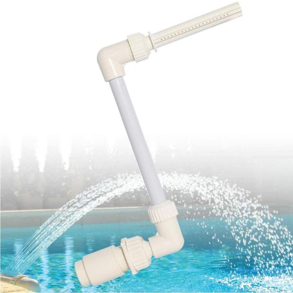 

pool & accessories outdoor swimming fountain pond waterfull wall mounted kits connector head decoration