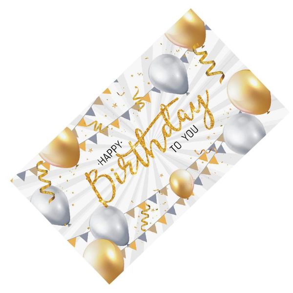 

gift wrap 1pc birthday background decorative banner wall hanging po props