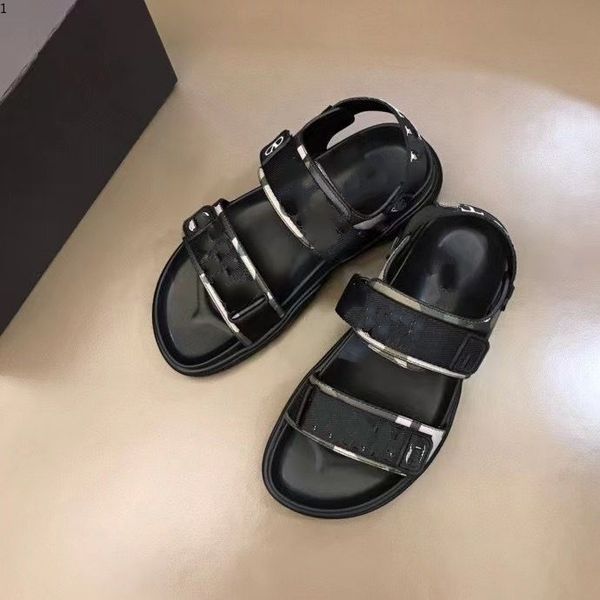 

dio new men designer flip flops sandals designer slides summer fashion luxury flat sandals slippers mjk002, Black