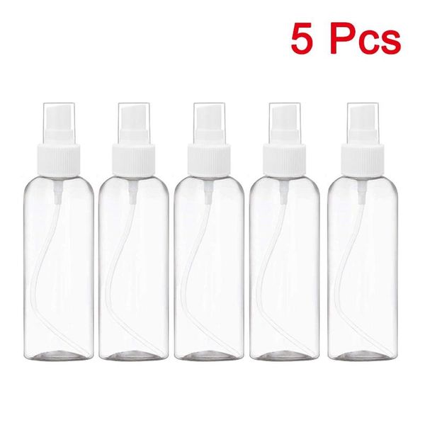 

storage bottles & jars 5pc 30ml mist spray bottle empty small travel pump container