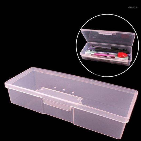 

5pcs manicure tool storage case transparent jewelry bin multifunctional organizer box for storage1