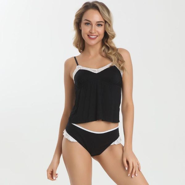 

bras sets costumes lace sleepwear strap v-neck shorts set comfortable pajamas red black lingerie underwear lenceria