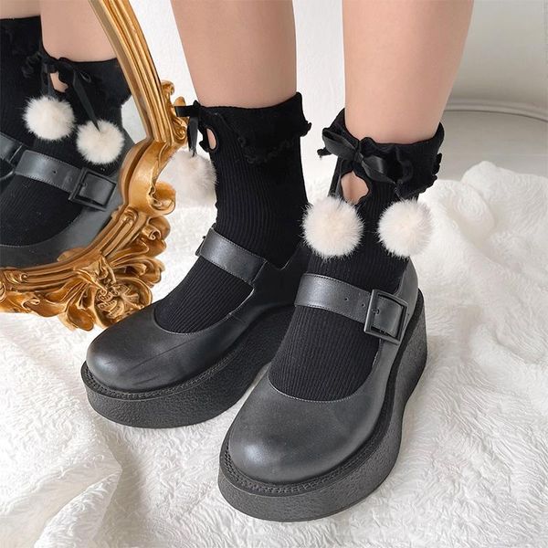 

other event & party supplies lapel design hollow out ball bowknot lolita maiden socks cotton lovely sweet janpanese girl fashion all-mat