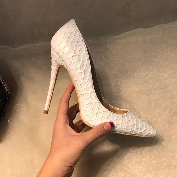 

fashion women designer brand multi color printed patent point toe high heels pumps shoes stiletto 33-43cm 12cm dress, Black