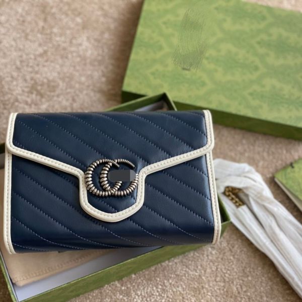 

[upgrade ]2021 new versatile women's bag color matching leather trend shoulder bag women's chain messenger bag zmm