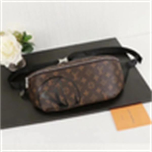 

iconic brand designer bags luxury m54319 55131 water ripple waist shoulder bag chest bag handles shoulder bag totes handbags cross body