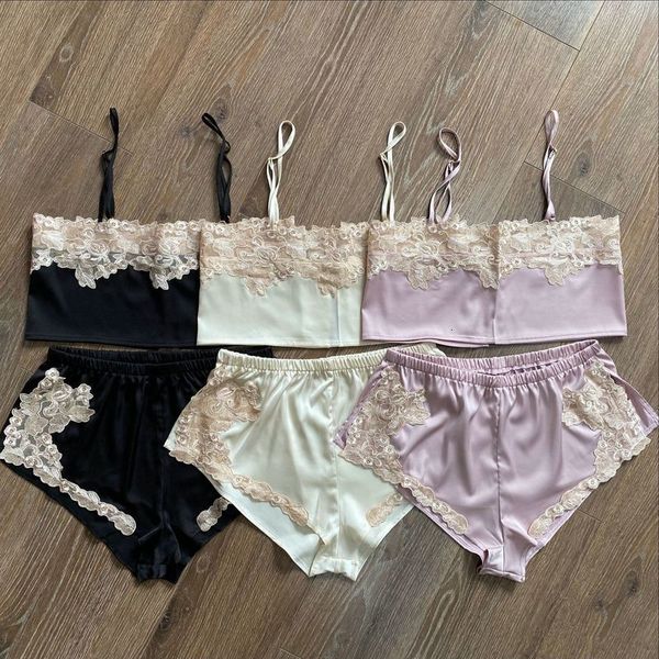 

split 7021 pajamas, Black;white