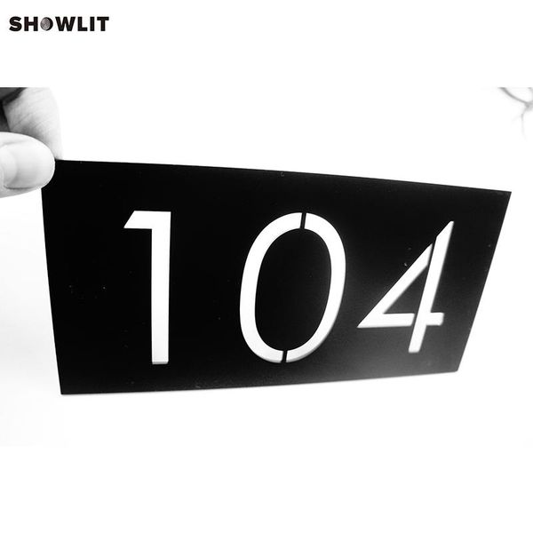 

small size custom made home door number modern house plaque other hardware