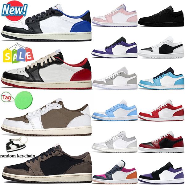 

2022 original jumpman 1 low 1s mens women basketball shoes reverse bred ts x fragment university blue unc wolf grey cactus jack designer