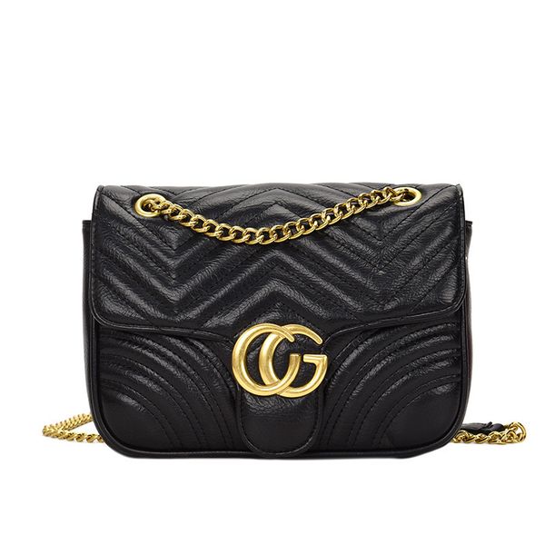 

70% off factory store fashion 2021 autumn urban simple lingge chain small square bag