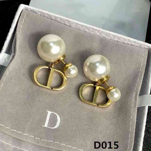 

special offer 75%off outlet online925 silver needle pearl earrings fashion simple earrings design female, Golden