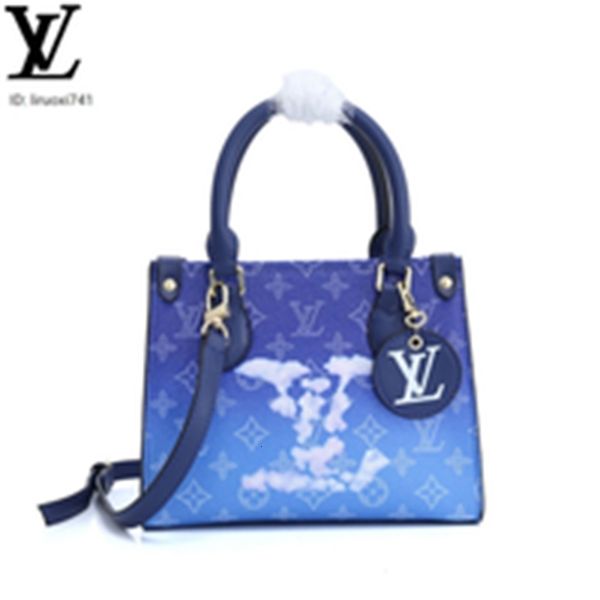 

brand designer luxury obdl m44568 small blue cloud handbag women handbags iconic bags handles shoulder bags totes cross body bag clutche, Red;black