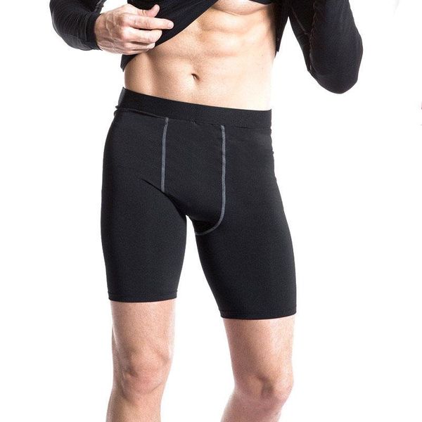 

running shorts men fitness legging tight compression sports training high bounce basketball quick dry gym sportswear trousers, Black;blue