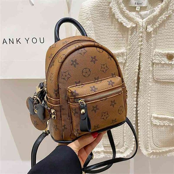 

classic limited edition pu leather backpacks designers shoulder bag kids front pocket side pouch school back big capacity handbag tote for s