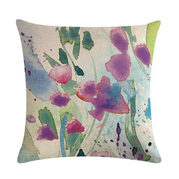 

pillow cover linen office car case in decorative sofa bedding square shape cushion cushion/decorative