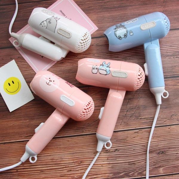 

electric hair brushes dryer mini portable foldable handle compact 1000w air low noise long life outdoor travel
