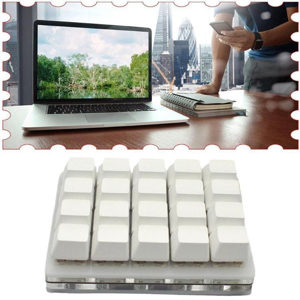 

keyboards mechanical keyboard 20 keys software for windows gaming keypad macro shortcut ps type c programming