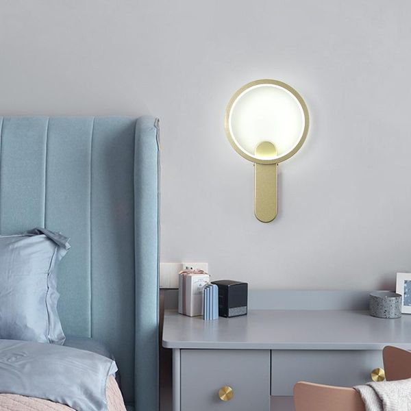 

wall lamp nordic led bedroom modern simple living room background lamps light luxury creative headboard decorative lights