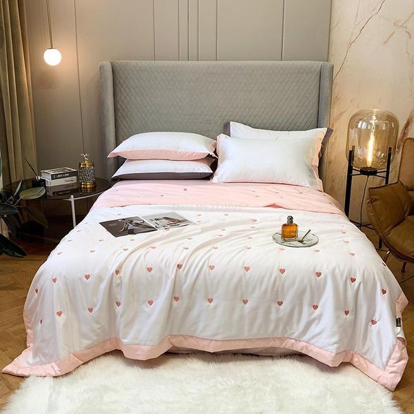 

comforters & sets summer little love washable cool quilt simple four-piece machine air conditioner