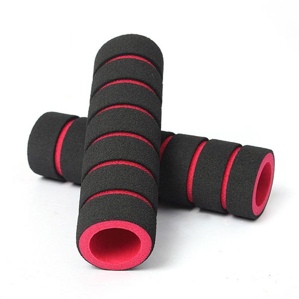 

bike handlebars &components 1 pair mountain handlebar cover sponge cycling anti- skid-proof mtb handle bar grips bicycle accessories
