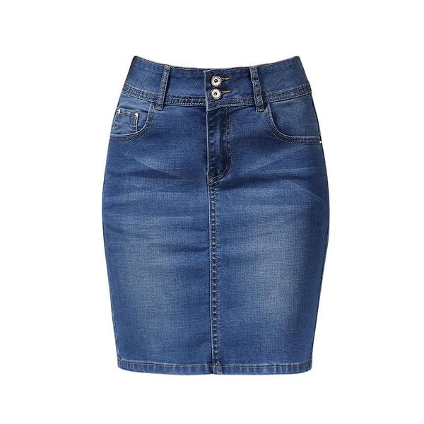 

skirts womens short denim for women mini skirt female plus size bandage jeans with high waist summer, Black