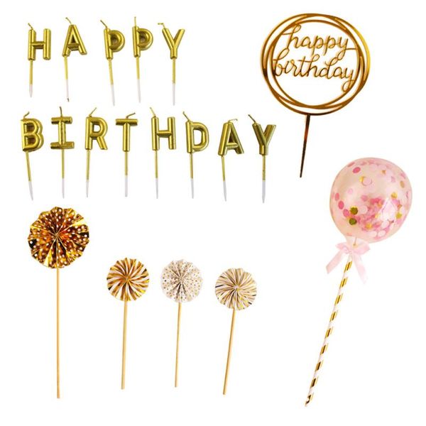 

greeting cards 19pcs birthday party cake ers candles creative accessories supply