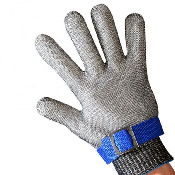 

50% 1pc cut proof stab resistant metal mesh carpentry butcher tailor operation wire glove household merchandises supply disposable gloves