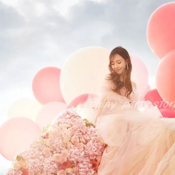 

party decoration 5-inch latex balloon macarone candy 36 inch giant helium festival birthday wedding decorative articles