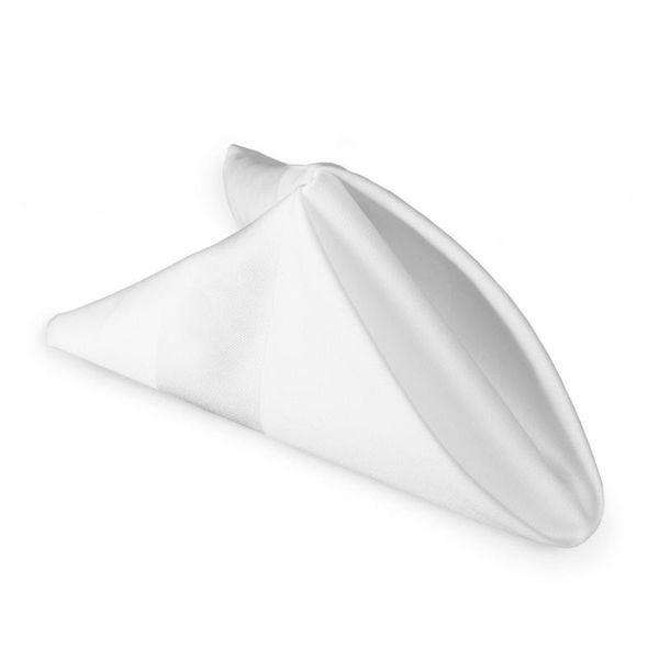 

table napkin , 45cm cotton white for wedding, 20/pack