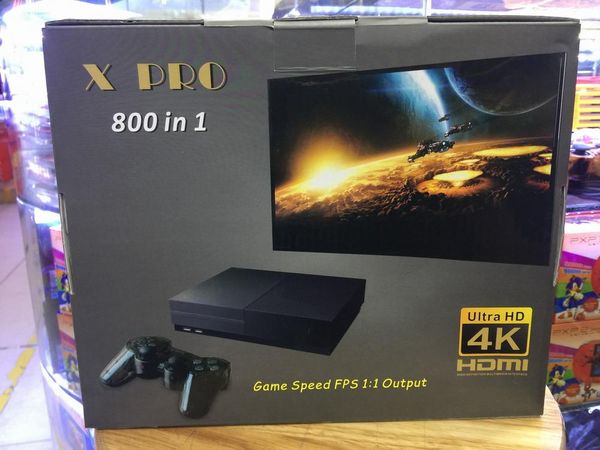 

portable game players 64 bit support 4k output retro 800 classic family video games console to tv x pro 8