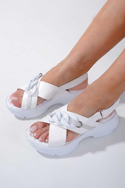 

sandals 1437 women's white, Black