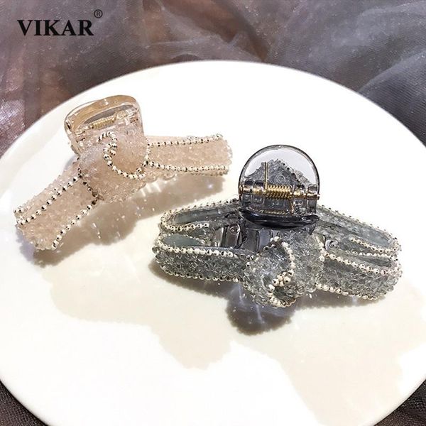 

women elegant shine multicolor diamonds hair girls sweet alloy headband holder clip hairpin fashion accessories