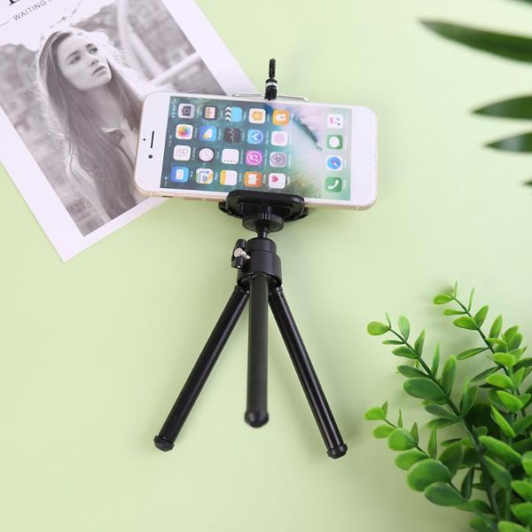

quick release camera tripod video monopod bracket with phone clip 360 rotatable portable lightweight holder adapter tripods