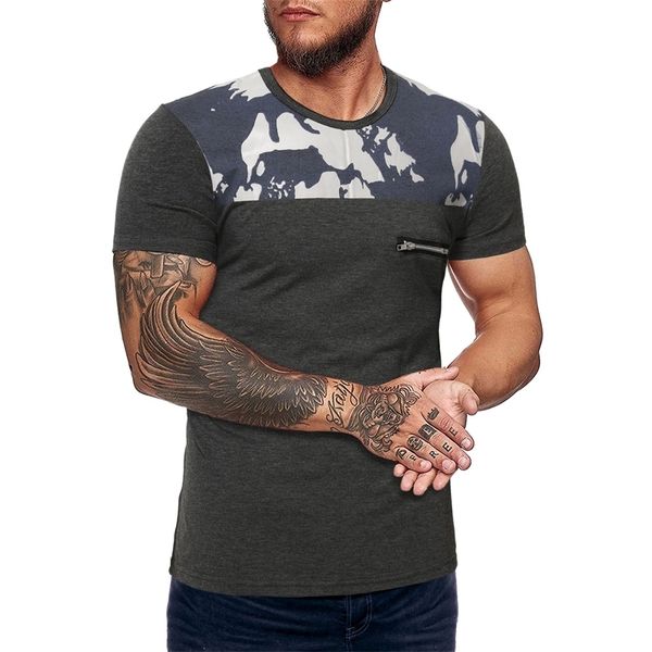 

2021 new men's spring short sleeve slim fit poio shirt, White;black