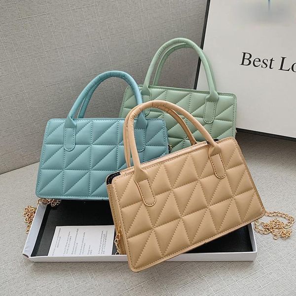 

cross body pu leather shoulder crossbofy bags for women fashion ladies chain purse handbags luxury portable female small square bag