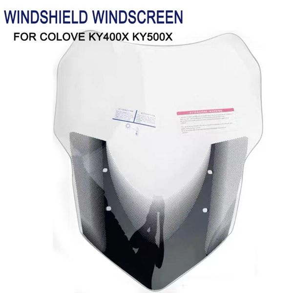 

motorcycle windshield windscreen excelle ky500x ky400x wind screen deflector for colove ky 500x 400x
