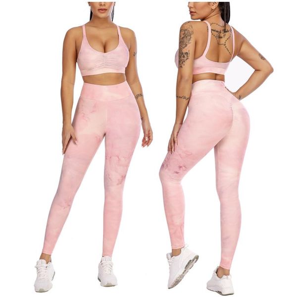 

yoga outfit women seamless pants patchwork print high waist stretch strethcy fitness leggings pant set push up trousers gym girl