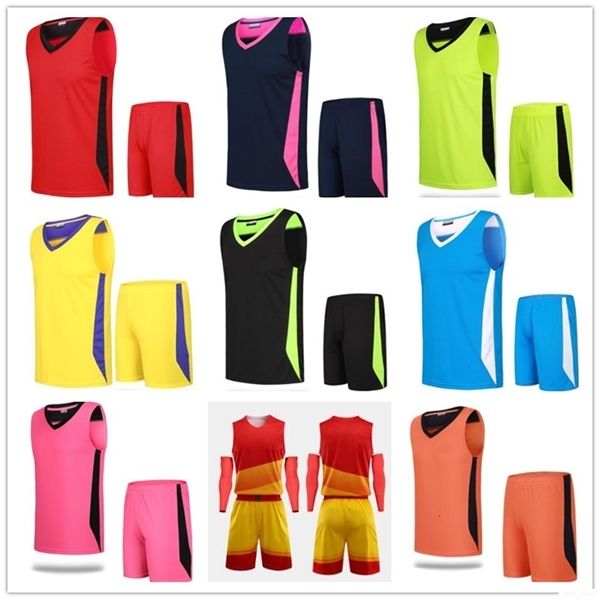 

customize any name any number man women girl youth kids boys basketball jerseys sport shirts as the pictures you offer zz0256, Black;red