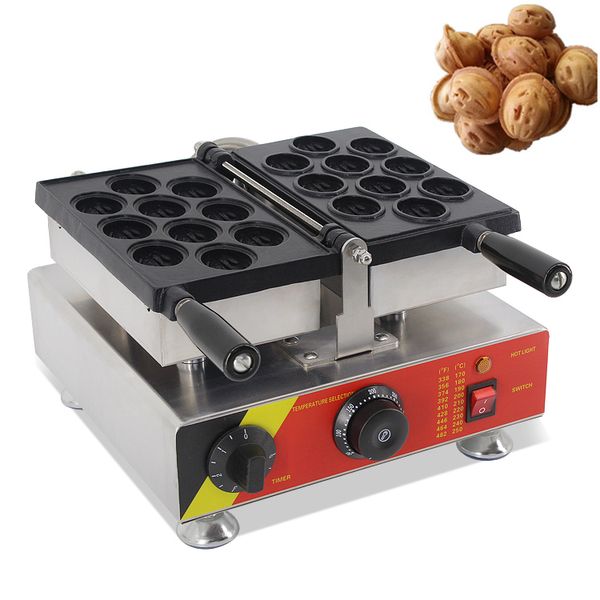 Коммерческий Walnut Form Form Waffle / Electric Walnut Cake Waffle Maker / Walnut Cake Parting Machine 110V / 220V