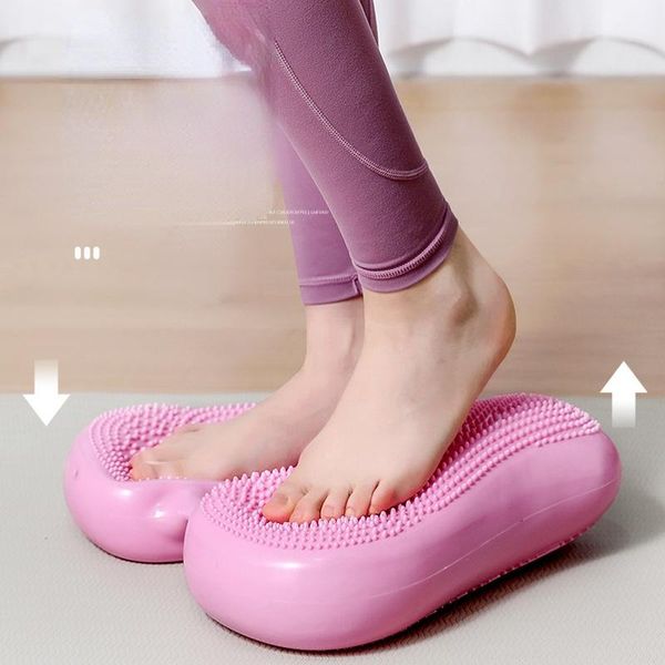 

yoga mats [37*33*7cm gift pump] stepper home weight loss indoor inflatable foot pedal mute body shaping pad fitness equipment